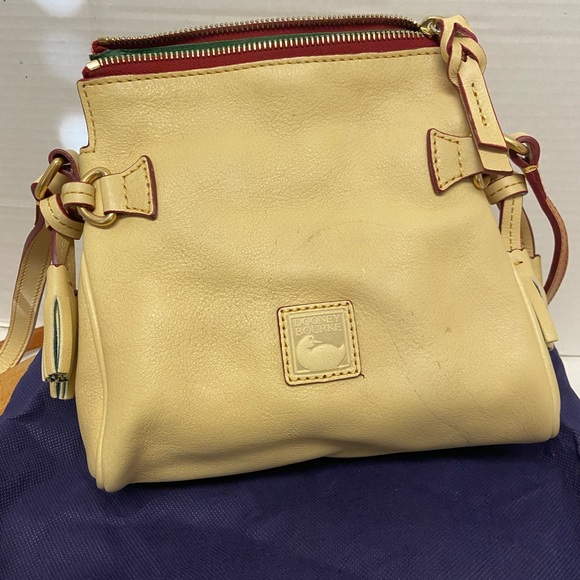 Dooney & Bourke Bags Dooney Bourke Leather Mini Zip Crossbody Bag